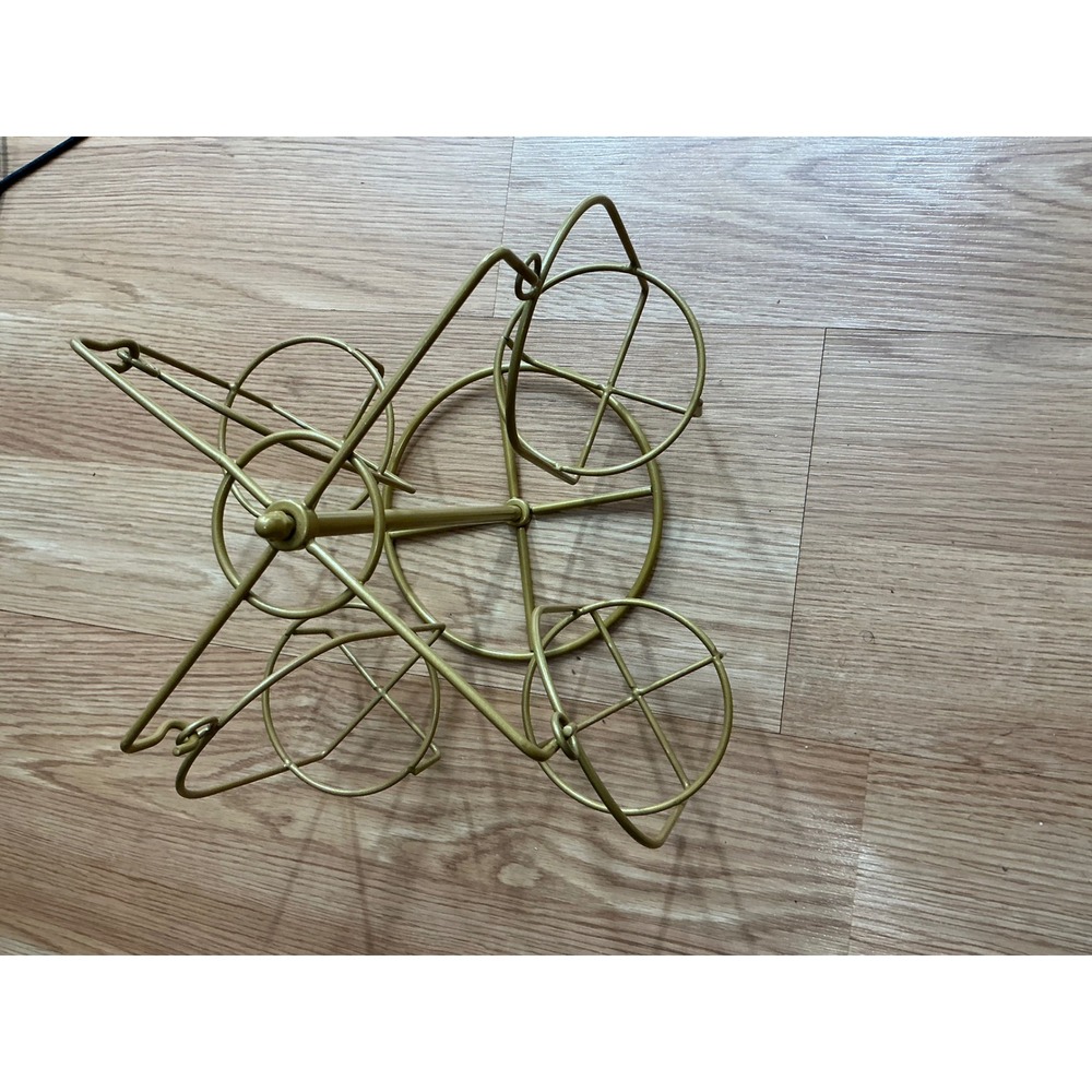 Gold Metal Wire Holder‎ Stand Display Wedding Birthday Party Decor